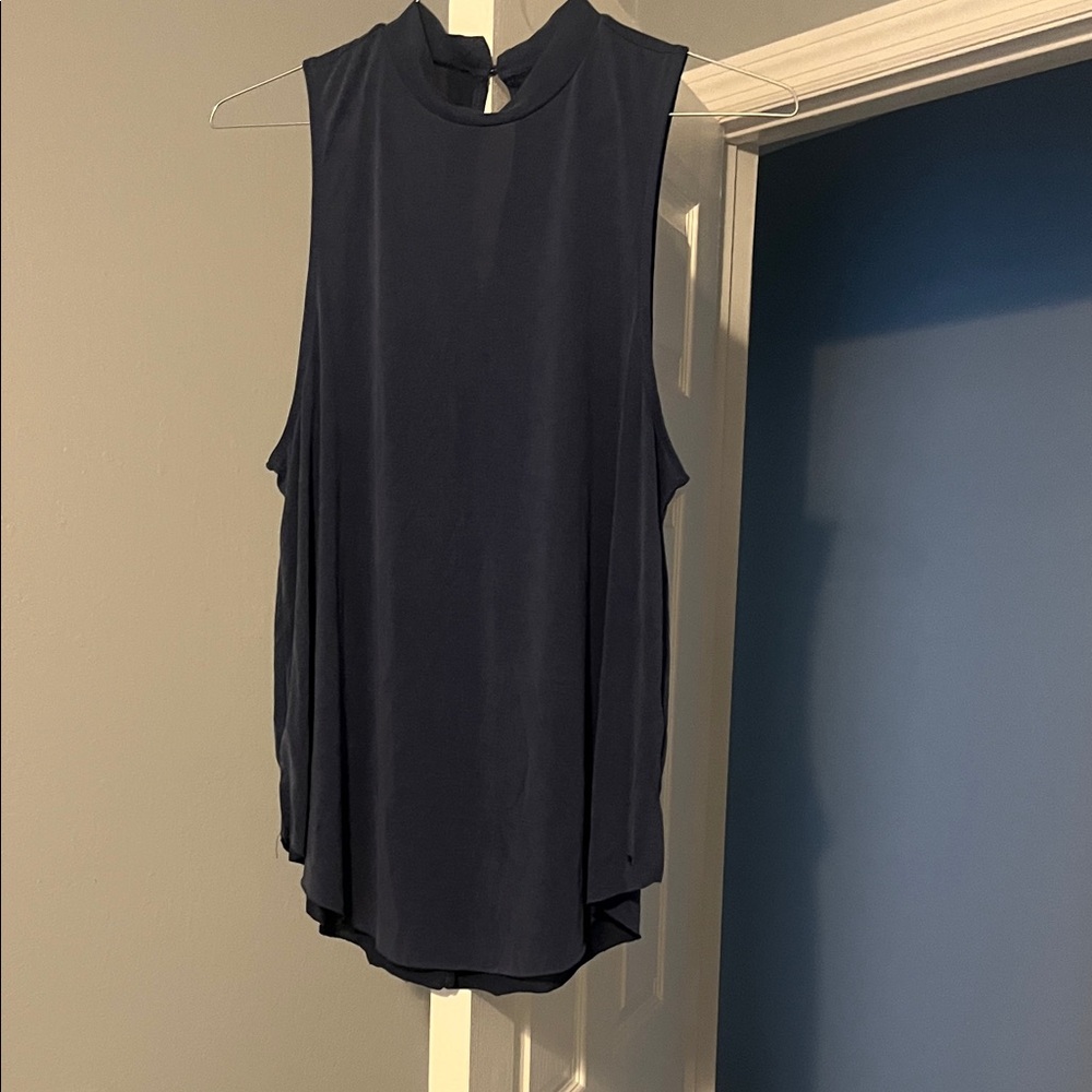 American Eagle Outfitters Dark Blue Tank Top